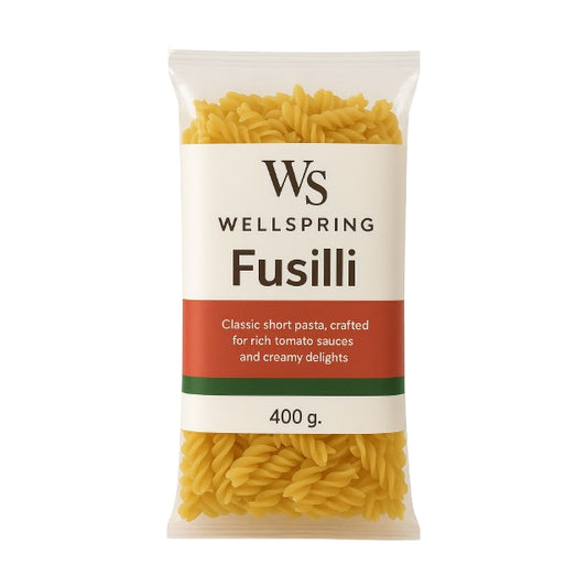 Wellspring Fusilli (Spiral Pasta) 480$ / TON