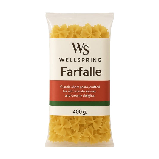 Wellspring Farfalle (Bowtie Pasta) 490$ / TON