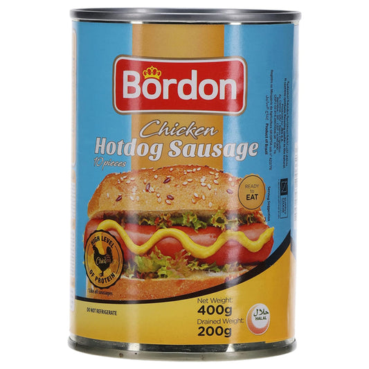 Bordon Chicken Hot Dog Sausage 400 g