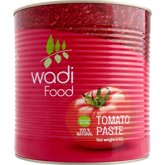 Wadi Food Tomato Paste 3 KG Tin