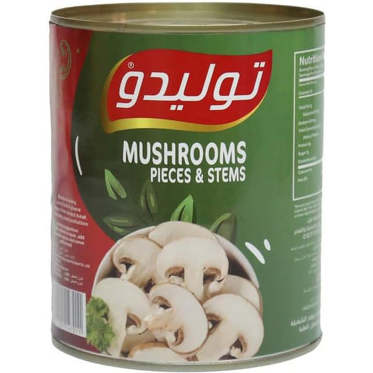 Toledo Chopped Mushrooms 800 GRAM